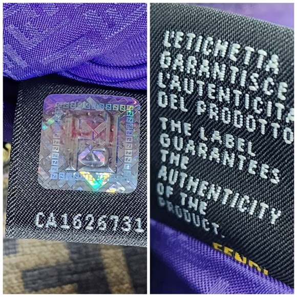 Authentic FENDI Zucca Spalmati Medium Roll Tote Bag Tobacco Brown - Picture 9 of 16